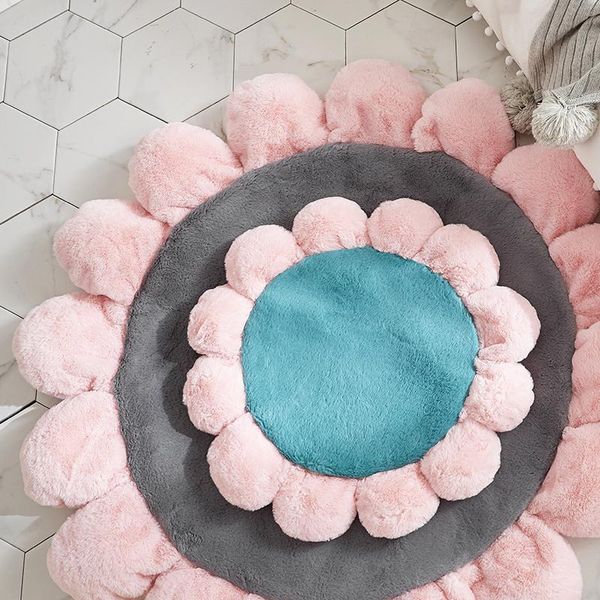 cushion/decorative pillow girl's heart plush floor mat handmade flower stitching cushion bedroom children's carpet machine washabl
cushion/decorative pillow girl's heart plush floor mat handmade flower stitching cushion bedroom children's carpet machine washabl