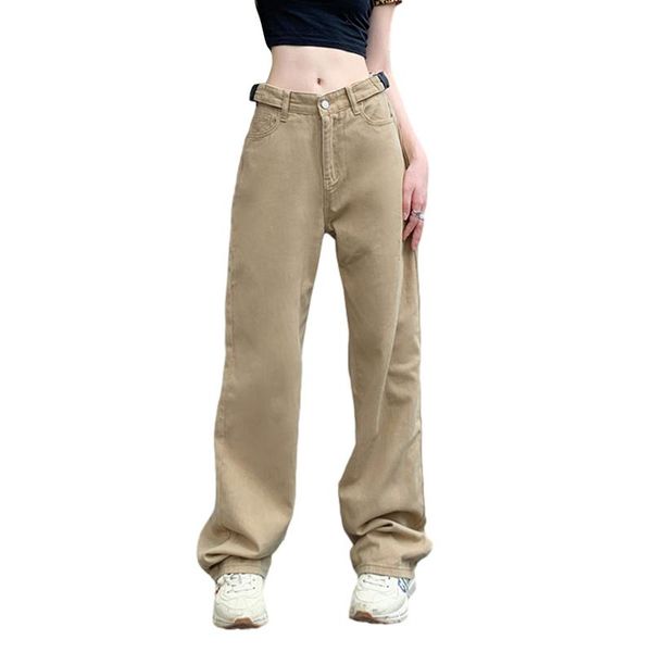 women's pants & capris women casual loose fitting trousers with pockets khaki solid color mid waist straight leg for spring autumn s, Black;white
women's pants & capris women casual loose fitting trousers with pockets khaki solid color mid waist straight leg for spring autumn s, Black;white