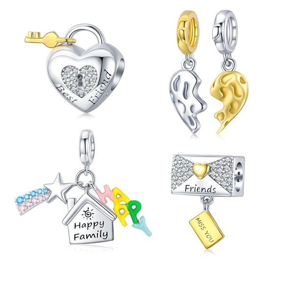 other bisaer 925 sterling silver plated gold platinum heart family charms for original bracelet bangle diy fine jewelry efc465
other bisaer 925 sterling silver plated gold platinum heart family charms for original bracelet bangle diy fine jewelry efc465