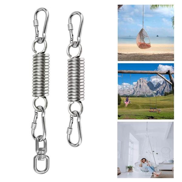 camp furniture hammock chair hanging kit with 2 carabiner, snap hooks heavy duty 500 lb capacity,swing spring for swinging chair/hammocks
camp furniture hammock chair hanging kit with 2 carabiner, snap hooks heavy duty 500 lb capacity,swing spring for swinging chair/hammocks