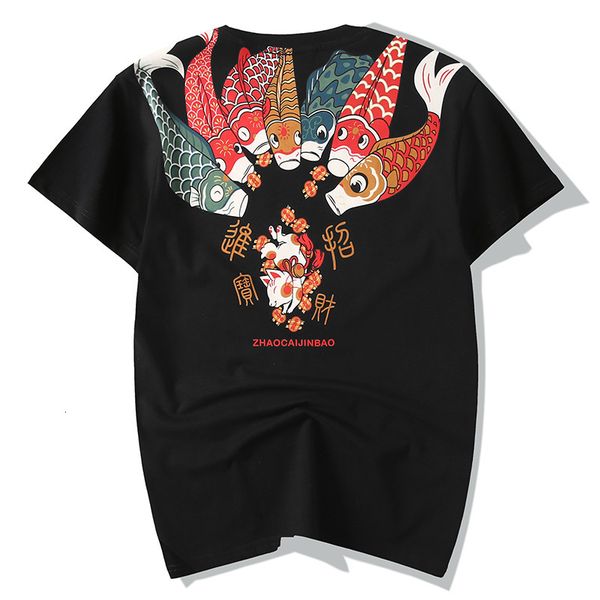 t shirts arrival o-neck knitted shirt hip hop men's short sleeve t-shirt chinese carp printing cotton, White;black
t shirts arrival o-neck knitted shirt hip hop men's short sleeve t-shirt chinese carp printing cotton, White;black