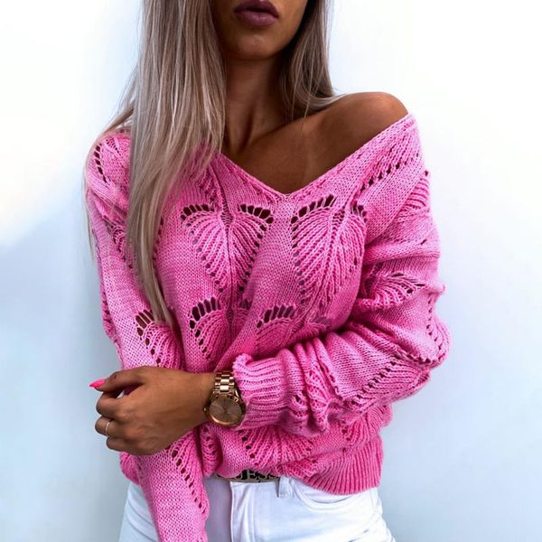 women's sweaters 2021 women spring autumn sweater casual knitted s-xl long sleeve solid pink blue black pullover hollow out v-neck d30, White;black
women's sweaters 2021 women spring autumn sweater casual knitted s-xl long sleeve solid pink blue black pullover hollow out v-neck d30, White;black