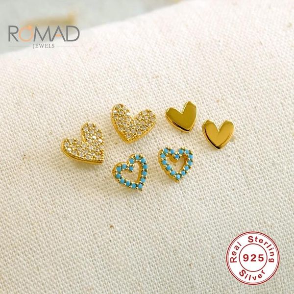 fashion simple turquoise heart-shaped earrings women 925 sterling silver diamond stud all-match jewelry korean, Golden;silver
fashion simple turquoise heart-shaped earrings women 925 sterling silver diamond stud all-match jewelry korean, Golden;silver