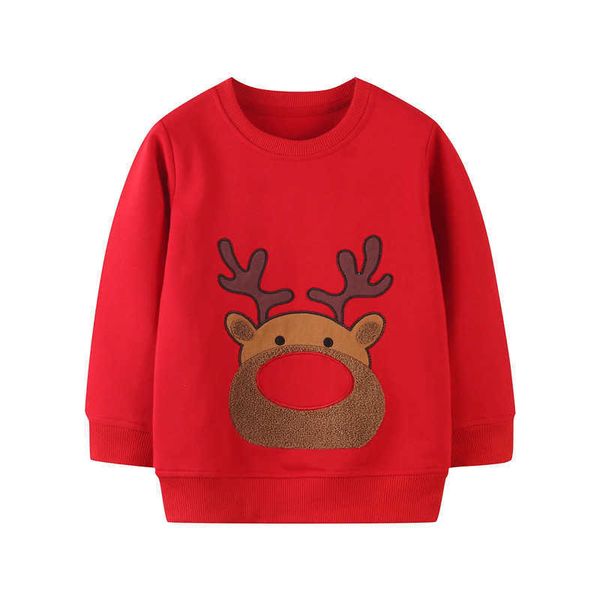 jumping meters deer appliqued sweatshirt children pullover boys sweatshirts kids clothes christmas costume baby girls hoodies 210529, Black
jumping meters deer appliqued sweatshirt children pullover boys sweatshirts kids clothes christmas costume baby girls hoodies 210529, Black