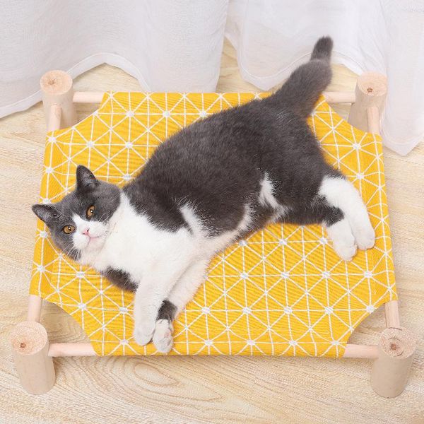 dog houses & kennels accessories four seasons moisture-proof summer hammock can be disassembled wash cat's nest cat bed solid wood canv
dog houses & kennels accessories four seasons moisture-proof summer hammock can be disassembled wash cat's nest cat bed solid wood canv