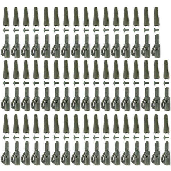 fishing accessories 50set/bag carp terminal tackle safety lead clips with pins tail rubber tubes fish tools
fishing accessories 50set/bag carp terminal tackle safety lead clips with pins tail rubber tubes fish tools