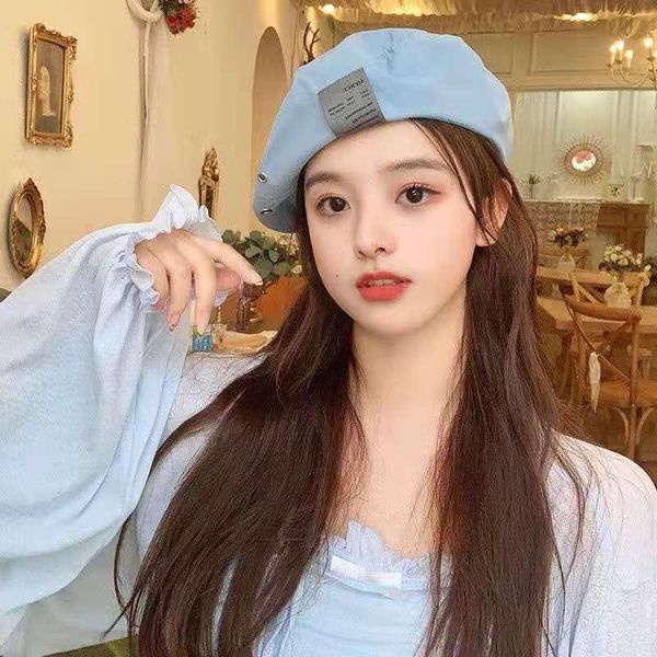 berets 2021 summer all-match thin beret female breathable early autumn retro adjustable patch painter hat outdoor octagonal, Blue;gray
berets 2021 summer all-match thin beret female breathable early autumn retro adjustable patch painter hat outdoor octagonal, Blue;gray