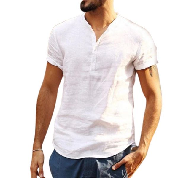 mens shirts short sleeve stand collar shirt summer solid color male beach half button casual men men's, White;black
mens shirts short sleeve stand collar shirt summer solid color male beach half button casual men men's, White;black