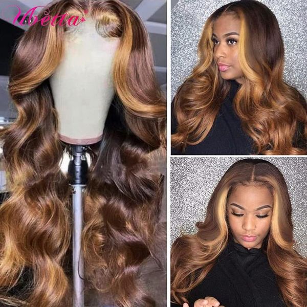 lace wigs highlight wig human hair remy malaysian body wave front 13x4x1 pre-plucked 150 density colored for black women, Black;brown
lace wigs highlight wig human hair remy malaysian body wave front 13x4x1 pre-plucked 150 density colored for black women, Black;brown