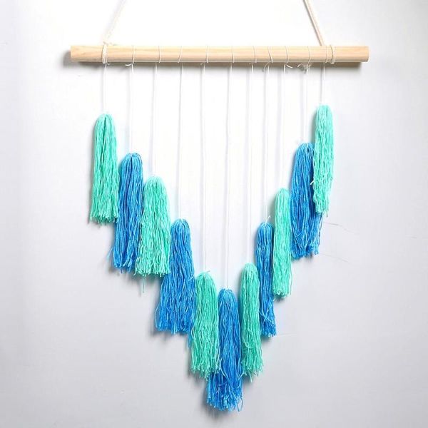 tapestries handmade rope gradient tapestry with tassel hand-woven pendant ornament for home decoration wall decor
tapestries handmade rope gradient tapestry with tassel hand-woven pendant ornament for home decoration wall decor