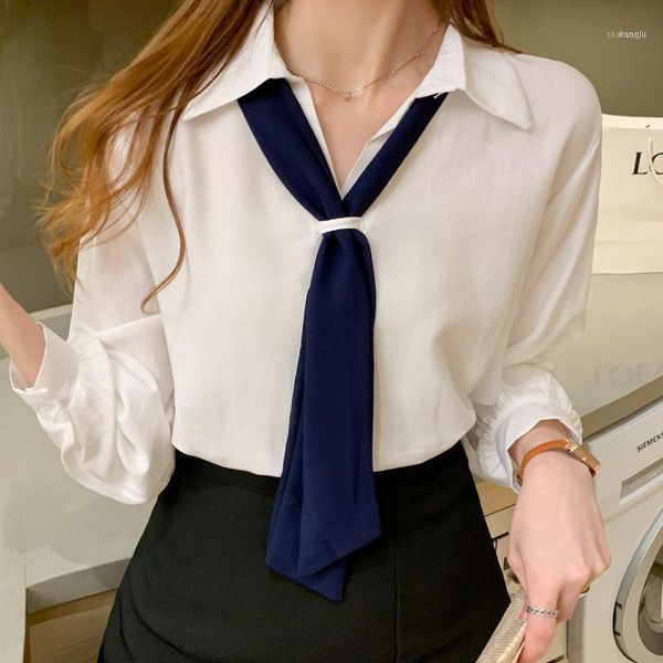 women lantern sleeve v-neck chiffon blouse with black bow office lady elegance white shirts korean style t08913f1
women lantern sleeve v-neck chiffon blouse with black bow office lady elegance white shirts korean style t08913f1