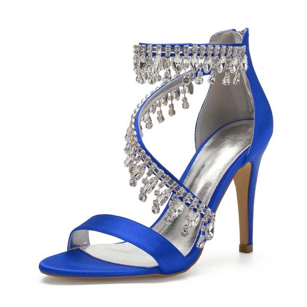 sandals satin evening dress sandals women's strappy shoes with tassel crystal wedding party prom nightclub lady summer bridal shoe, Black
sandals satin evening dress sandals women's strappy shoes with tassel crystal wedding party prom nightclub lady summer bridal shoe, Black