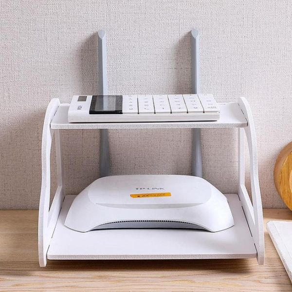 hooks & rails wall mounted storage rack hollow double-layer wifi router shelf organizer holder home office multifunction
hooks & rails wall mounted storage rack hollow double-layer wifi router shelf organizer holder home office multifunction