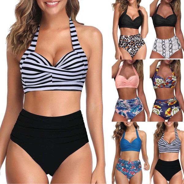 two-piece suits bikini 2021swimwear suit women's high breast contrast gradient split set one piece swimsuit ladies
two-piece suits bikini 2021swimwear suit women's high breast contrast gradient split set one piece swimsuit ladies