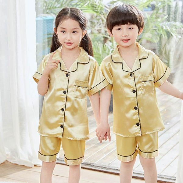 pajamas children pyjamas kids christmas satin silk pajama sets for teenager boys children's wear summer baby girls, Blue;red
pajamas children pyjamas kids christmas satin silk pajama sets for teenager boys children's wear summer baby girls, Blue;red