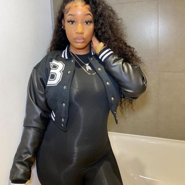 women's jackets women coat simple casual single breasted go out wear baseball uniform high street long sleeve turtleneck streetwear, Black;brown
women's jackets women coat simple casual single breasted go out wear baseball uniform high street long sleeve turtleneck streetwear, Black;brown
