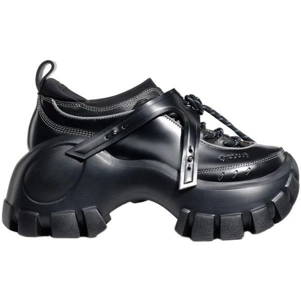 autumn and winter fashion casual round head lace up british style single shoes women bright small sh035 dress, Black
autumn and winter fashion casual round head lace up british style single shoes women bright small sh035 dress, Black