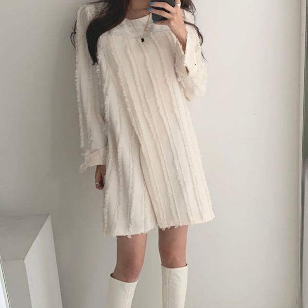casual dresses dresses elegant chic o-neck striped female full sleeve split tassel cuff slit women dress spring midi vestido z1qi, Black;gray
casual dresses dresses elegant chic o-neck striped female full sleeve split tassel cuff slit women dress spring midi vestido z1qi, Black;gray