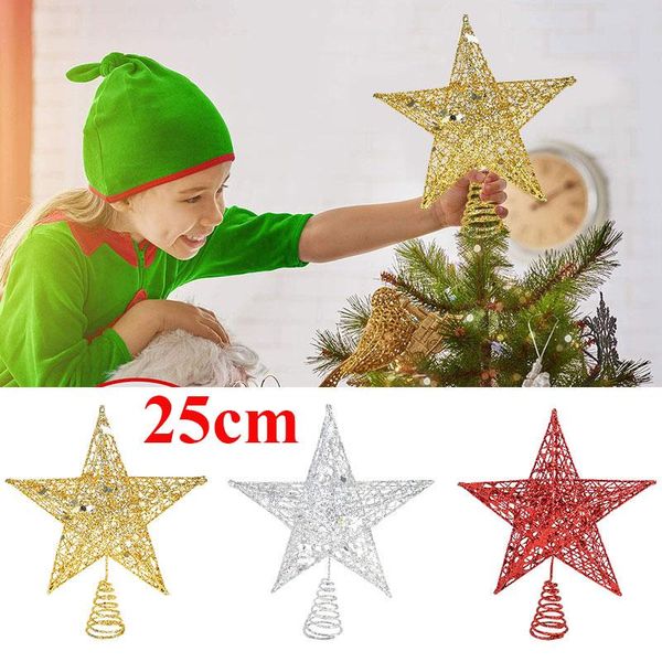 christmas decorations 25cm big gold sliver glitter tree star for home exquisite iron art ornament xmas party year decor
christmas decorations 25cm big gold sliver glitter tree star for home exquisite iron art ornament xmas party year decor