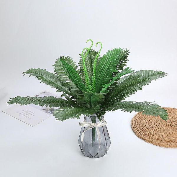 artificial 18 iron leaves fern grass shrub flower home office green plastic decorative plant for flowers & wreaths
artificial 18 iron leaves fern grass shrub flower home office green plastic decorative plant for flowers & wreaths