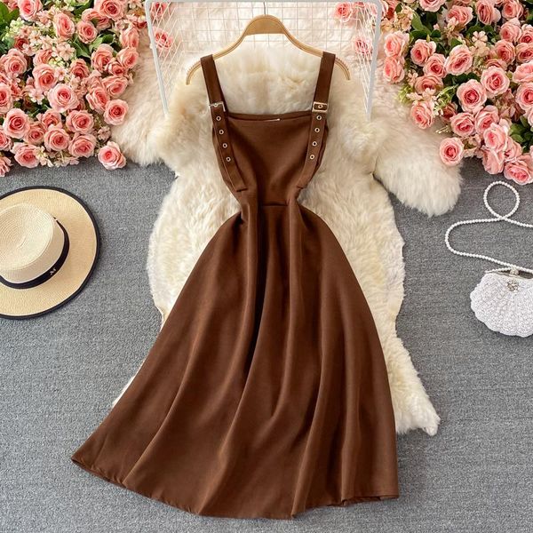casual dresses french female hepburn spaghetti strap dress age reduction women sweet high waist backless girl bodycon midi slip, Black;gray
casual dresses french female hepburn spaghetti strap dress age reduction women sweet high waist backless girl bodycon midi slip, Black;gray