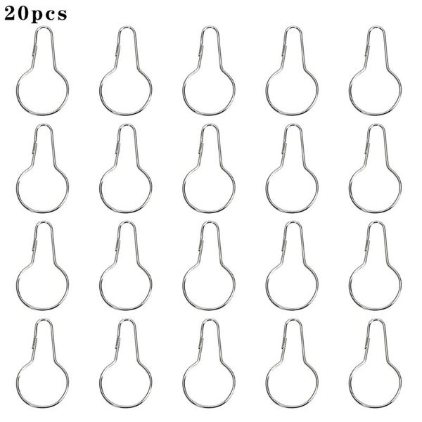 curtain & drapes 20pcs hook rings metal hanging clip for bathroom shower rods glide roller holder home accessories
curtain & drapes 20pcs hook rings metal hanging clip for bathroom shower rods glide roller holder home accessories
