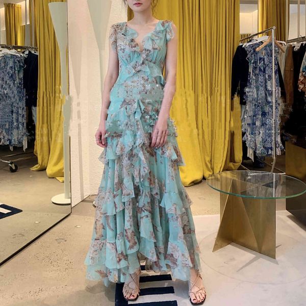 runway dresses zim summer green floral lotus leaf multi-layer irregular v-neck vest dress hbbd, Black
runway dresses zim summer green floral lotus leaf multi-layer irregular v-neck vest dress hbbd, Black
