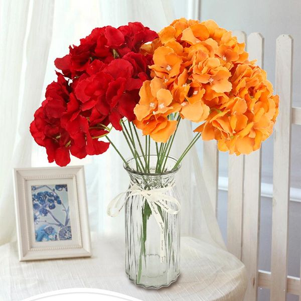 decorative flowers & wreaths 5heads artificial hydrangea silk fake home wedding decor party room decoration
decorative flowers & wreaths 5heads artificial hydrangea silk fake home wedding decor party room decoration