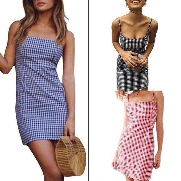 womens spaghetti strap square neck slim package hip pencil dress vintage plaid print empire waist night party clubwear casual dresses, Black;gray
womens spaghetti strap square neck slim package hip pencil dress vintage plaid print empire waist night party clubwear casual dresses, Black;gray