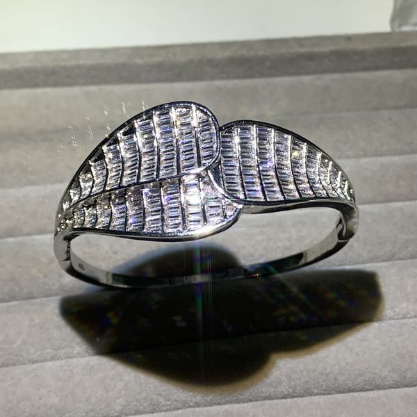 sparkling luxury jewelry 925 sterling silver white z cz diamond party promise women wedding wrist snake bangle for lovers' gift, Black
sparkling luxury jewelry 925 sterling silver white z cz diamond party promise women wedding wrist snake bangle for lovers' gift, Black