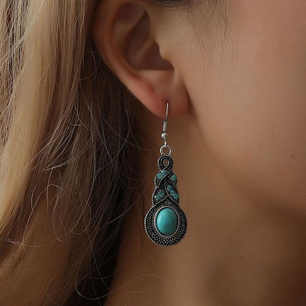 dangle & chandelier natural stone howlite drop earrings for women girl pendientes largos turquesa jewelry 1pair tibetan silver pendant
dangle & chandelier natural stone howlite drop earrings for women girl pendientes largos turquesa jewelry 1pair tibetan silver pendant