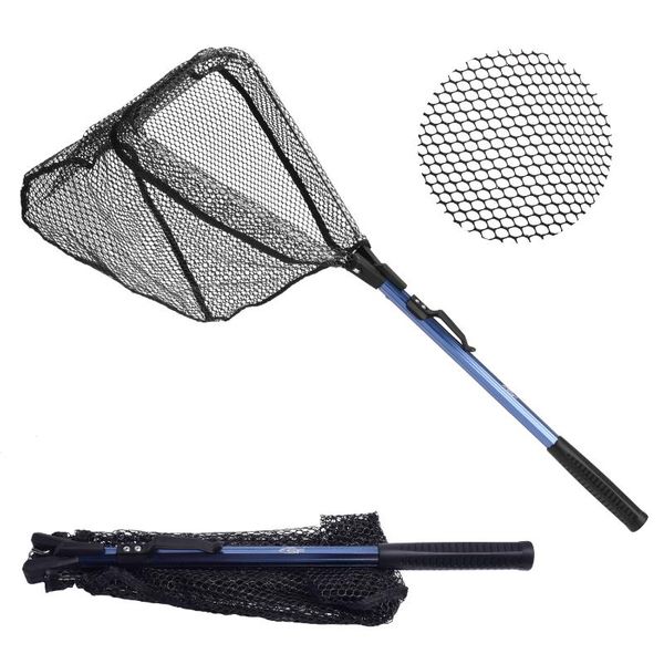 fishing accessories sf collapsible landing net extendable pole handle rubber mesh folding trout nets catch and release for kayak
fishing accessories sf collapsible landing net extendable pole handle rubber mesh folding trout nets catch and release for kayak