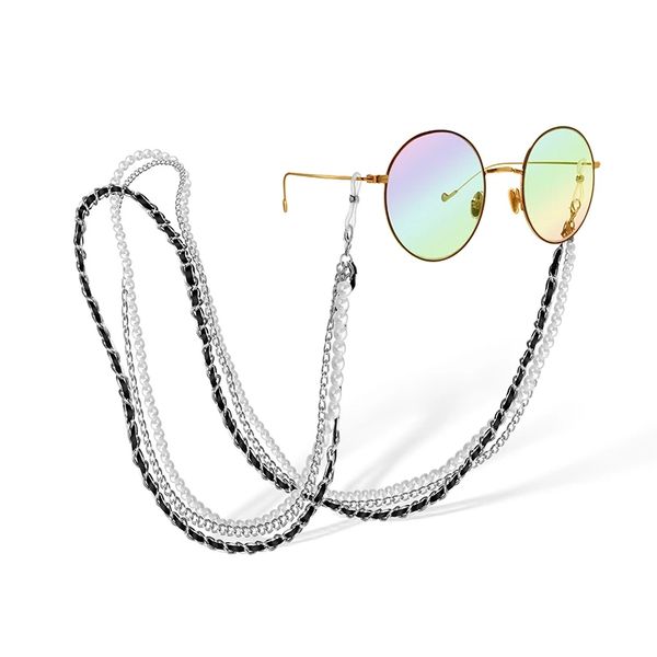 fashion pearl leather glasses chain three layer trendy luxury golden silver glasses holder lanyard straps neck chain
fashion pearl leather glasses chain three layer trendy luxury golden silver glasses holder lanyard straps neck chain