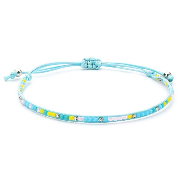charm bracelets c9gf bohemian sead beaded wax rope handmade braided bracelet woven friendship jewelry, Golden;silver
charm bracelets c9gf bohemian sead beaded wax rope handmade braided bracelet woven friendship jewelry, Golden;silver