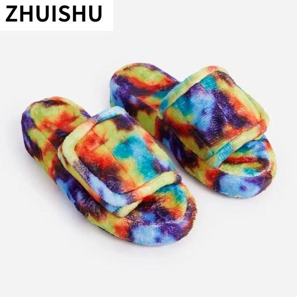slippers women thick bottom plush mixed color ladies indoor flat flip flops fashion non-slip house female shoes, Black
slippers women thick bottom plush mixed color ladies indoor flat flip flops fashion non-slip house female shoes, Black