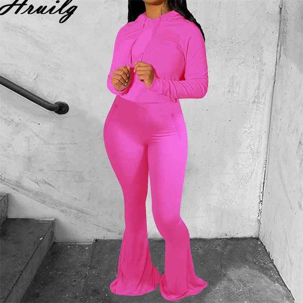 2 piece set women long sleeve hooded crop high waist flare pants solid casual outfit streetwear tracksuit 210513, White
2 piece set women long sleeve hooded crop high waist flare pants solid casual outfit streetwear tracksuit 210513, White
