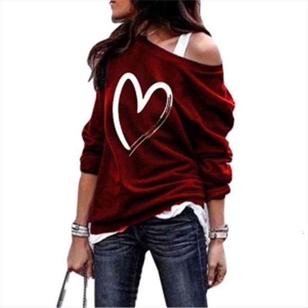umeko autumn casual long sleeve women sweatshirt off shoulder love heart printed pullover jumper hoodie plus size, Black
umeko autumn casual long sleeve women sweatshirt off shoulder love heart printed pullover jumper hoodie plus size, Black