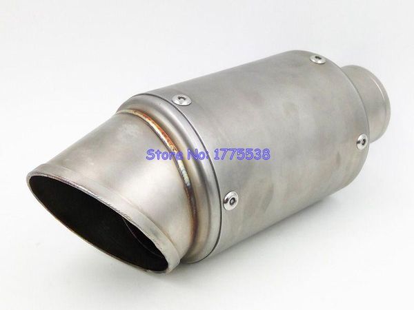motorcycle exhaust system universal inlet 51mm 61mm 63mm 65mm customised muffler pipe stainless steel motorbike
motorcycle exhaust system universal inlet 51mm 61mm 63mm 65mm customised muffler pipe stainless steel motorbike
