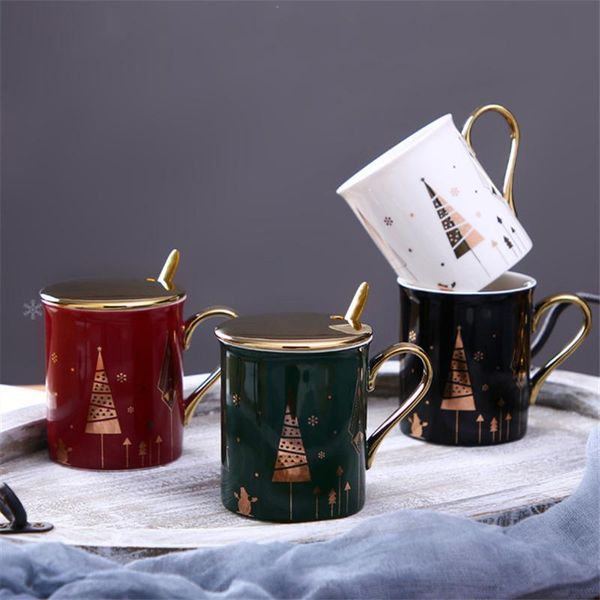 mugs nordic ceramic light luxury xmas coffee mug with lid and spoon creative tea cup porcelain breakfast milk christmas gift
mugs nordic ceramic light luxury xmas coffee mug with lid and spoon creative tea cup porcelain breakfast milk christmas gift