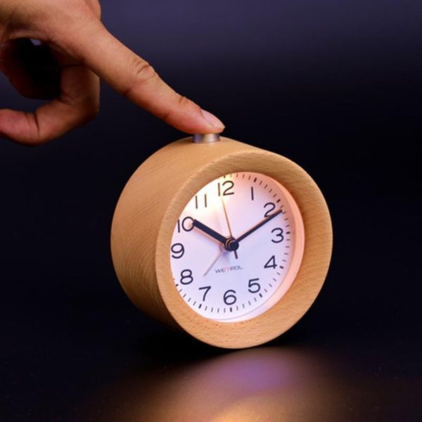 other clocks & accessories wood light alarm clock luminous needle smooth circular sweep movement mute student kids bedside deskdecor vin
other clocks & accessories wood light alarm clock luminous needle smooth circular sweep movement mute student kids bedside deskdecor vin
