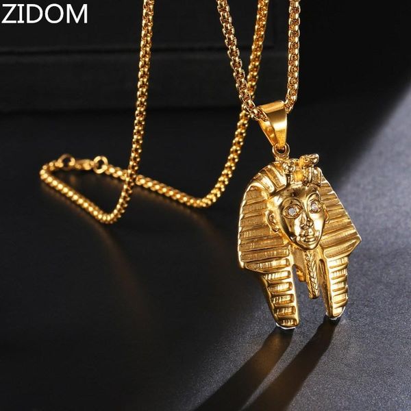 men hip hop egyptian pharaoh pendant necklace stainless steel never fade male hiphop fashion jewelry drop necklaces, Silver
men hip hop egyptian pharaoh pendant necklace stainless steel never fade male hiphop fashion jewelry drop necklaces, Silver