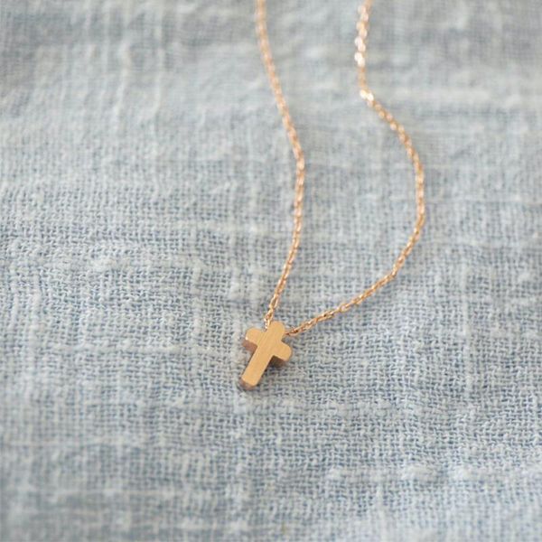 chains fashion personality simple charm stainless steel cross pendant necklace ladies jewelry gift accessories wholesale, Silver
chains fashion personality simple charm stainless steel cross pendant necklace ladies jewelry gift accessories wholesale, Silver