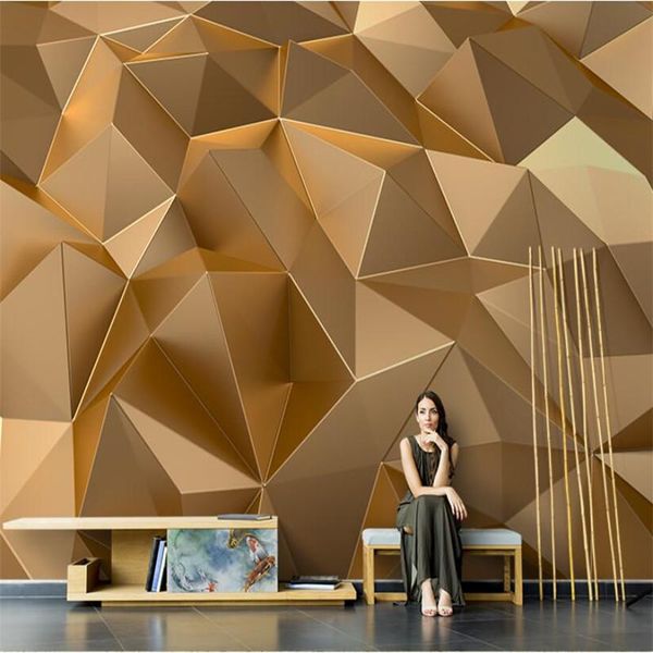 wallpapers nordic modern golden metal geometric square wallpaper 3d living room tv background mural wall covering papers home decor
wallpapers nordic modern golden metal geometric square wallpaper 3d living room tv background mural wall covering papers home decor