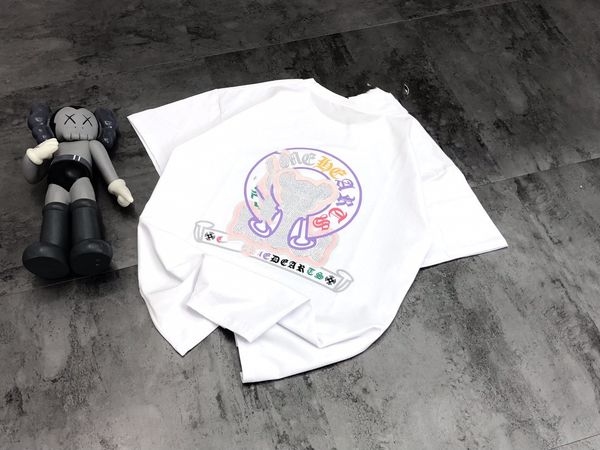 kejia 2021 new summer men's and women's cross heavy industry drill short sleeve lovers' t-shirt, White
kejia 2021 new summer men's and women's cross heavy industry drill short sleeve lovers' t-shirt, White