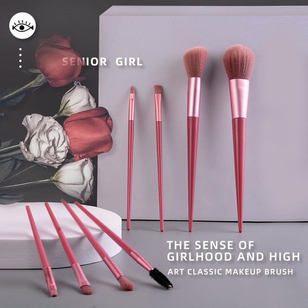 makeup brushes kit 8pcs foundation eye shadow make up brush set tools pink beauty powder cosmetic blending eyeliner
makeup brushes kit 8pcs foundation eye shadow make up brush set tools pink beauty powder cosmetic blending eyeliner