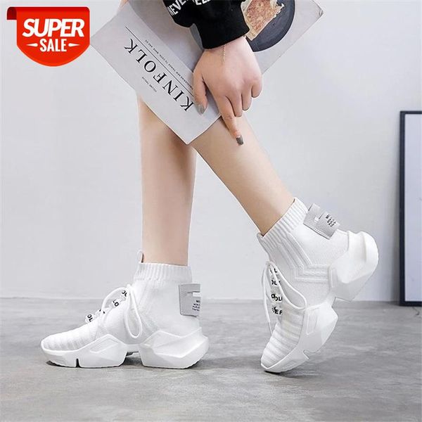 knitted elastic mesh platform sneakers women 2019 spring autumn shoes fashion breathable lace-up high-women's #pa1o
knitted elastic mesh platform sneakers women 2019 spring autumn shoes fashion breathable lace-up high-women's #pa1o