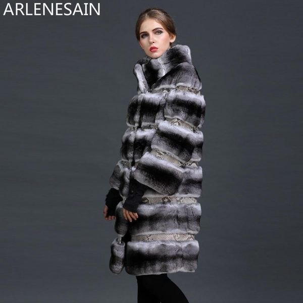 women's fur & faux arlenesain custom natural chinchilla coats jackets style fashion winter women real outerwear, Black
women's fur & faux arlenesain custom natural chinchilla coats jackets style fashion winter women real outerwear, Black