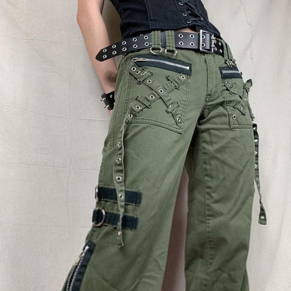 women's jeans y2k grunge green zipper bandage low waist cargo pants gothic punk baggy retro kawaii trousers women korean sweatpants, Blue
women's jeans y2k grunge green zipper bandage low waist cargo pants gothic punk baggy retro kawaii trousers women korean sweatpants, Blue