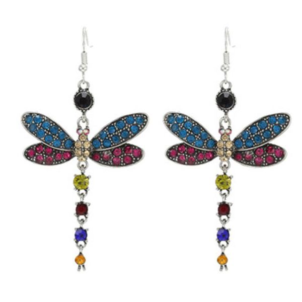 dangle & chandelier milangirl dragonfly vintage crystal earrings blue green stone cute filled drop for women, Silver
dangle & chandelier milangirl dragonfly vintage crystal earrings blue green stone cute filled drop for women, Silver