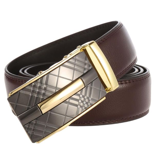 men belt leather automatic buckle male fashion jeans chain stretch solid luxury bland black fg347-3 belts, Black;brown
men belt leather automatic buckle male fashion jeans chain stretch solid luxury bland black fg347-3 belts, Black;brown